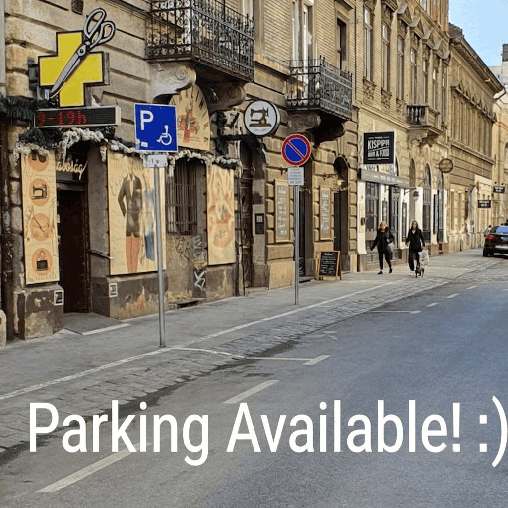 Parking available